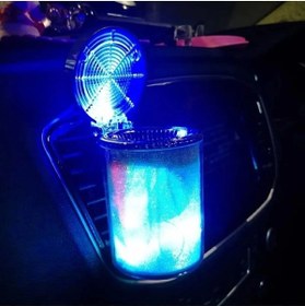 Resim Ufak Tefek Şeyler MINI MINI JOHN COOPER WORKS GP 2.0 306 Araca Uygun Rgb 7 Renkli Led Işıklı Araç İçi Küllük 