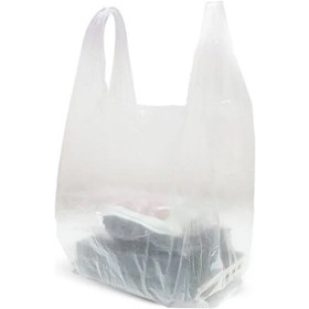 Resim Şeffaf Atlet Poşet Küçük Boy 24x43 Cm 1 Paket Takriben 300 Adet 