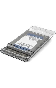 Resim Netac 2.5" Şeffaf Disk Kutusu Sata To USB 3.0 HDD - NT07WH11-30B0 