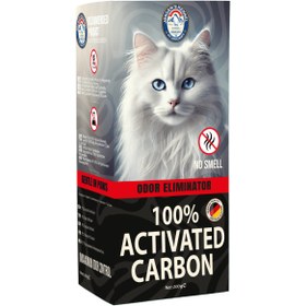 Resim Aktif Karbon Kedi Kumu Koku Giderici Kedi Tuvaleti Kum Kokusu Önleyici 200gr 