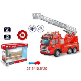 Resim Ceren Toys Işıklı Itfaiye Arabası 
