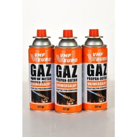 Resim Remtas Vmf Eurogaz Kamp Ocak Gazı Valfli Kartuş 227GR - 3 Adet 