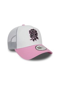 Resim New Era Şapka - England Rfu Seasonal Colour Ef Trucker - Beyaz / Pembe 