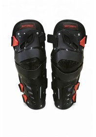 Resim Rexxmotor Motosiklet Dizlik 3 Mafsallı Dizlik Poli Karbon Dizlik Eva Malzeme Dolgu Dizlik Siyah 