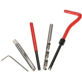 Resim Ebitda 30 Parça Metrik Diş Açma Takımı Seti - M5-m14 Çelik Helicoil Tamir Kiti 21x17x3cm, Optimum Kalite 