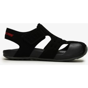 Resim Skechers Side Wave Erkek Çocuk Sandalet 92330L BKCC 