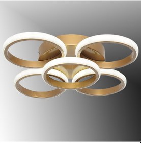Resim Tt304-4+1-Esk Yuvarlak Tt Aydınlatma Eskitme Boyalı 5 Li Led Aviz 