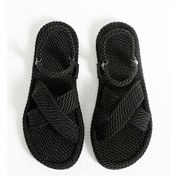 Resim Oscar Kadın Sandalet - Terlik Siyah 