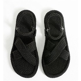 Resim Oscar Kadın Sandalet - Terlik Siyah 