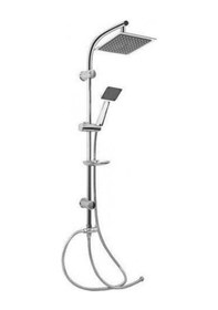 Resim Artema Solid S Banyo Batarya.gms Karine Tepe Yağmurlama Duş Takım Gümüş 