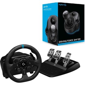 Resim logitech G923 True Force Oyun Direksiyonu + G shifter ( İthalatçı Garantili ) 