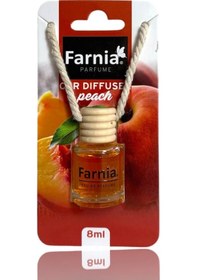 Resim Farnia Yüksek Esanslı Askılı Araç Kokusu Edp Parfüm Şeftali 8 Ml 