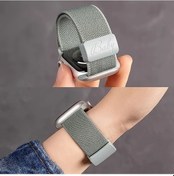 Resim Oldfriend Apple Watch Sevgililer Günü si Kadın Erkek Nylon Kayış Light Green S1042 38-40-41mm 