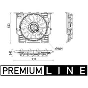 Resim Mahle Cff543000p - Fan Motoru Premıum Lıne Bmw G30 F90 G31 B47 D 