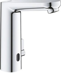 Resim Grohe Eurosmart Cosmopolitan E Fotoselli Lavabo Bataryası, 1/2 L - Boyut Çift Su Girişli Ayarlanabilir Sıcaklık Sınırlayıcısı - 36421001 Gümüş 