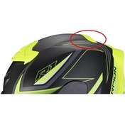Resim Scorpion Exo R1 Air Arka Havalandırma Açık Neon Sarı 