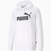 Resim ESSENTIALS BIG Logo Erkek Kapüşonlu Sweatshirt 