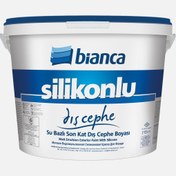 Resim Bianca 15 L Silikonlu Dış Cephe Boyası Beyaz 