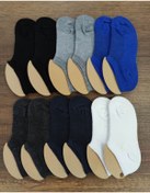 Resim Leement socks Çocuk 12 Çift Kısa Snekers Çorap Burun Dikişsiz 