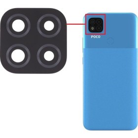Resim Xiaomi Uyumlu Poco C31 Kamera Lensi Camı MZB0A0MIN MZB0A0KIN 211033MI 22 