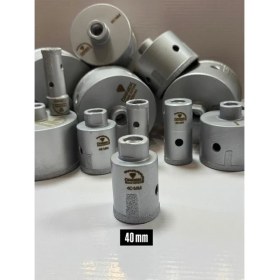 Resim Örnek Mermer Sulu Vakumlu Karot 40MM 