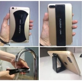Resim Pazariz Flourish Lama Telefon Tablet Tutucu Nano Ped Siyah Yüksek Yapışkanlık Özelliği ile Güçlü Tutma 