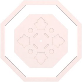 Resim Motifpiyer Tavan Lamba Göbeği 13-sekizgen-dis Citali 