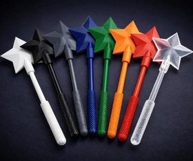 Resim Sıradışı Sihirli Kredi Kartı Değneği - Temassız Ödeme İçin Peri Sopası Tasarımlı Kart Tutucu - Magic credit card wand sıradışı insanlara sıra dışı hediye tüm ilgiyi üzerine çeken ürün (mor) 