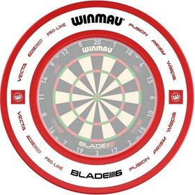 Resim Winmau Pro-line 2.0 Red Dart Hedef Tahtası Surround 