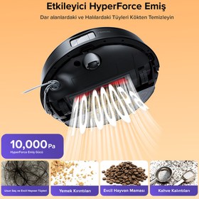 Resim Roborock S8 Pro Akıllı Robot Süpürge Siyah 