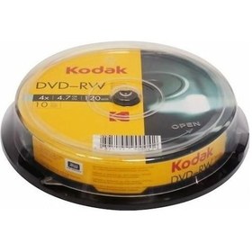 Resim Kodak 4.7Gb 4X Dvd-Rw Tekrar Yazılabilir Dvd Medya - 10'Lu Paket 