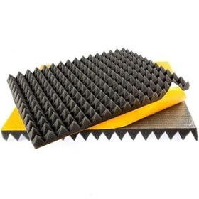 Resim Ses Yalıtm Akustik Piramit Süngeri Kendinden Yapışkanlı 40mm 50x50 40 Adet 