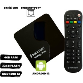 Resim sencrom Redrobox X Plus 32gb Android Tv Box (android 12 ) 