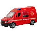 Resim 1:32 Rescue Team Sürtmeli Acil Durum Araçları Kırmızı 