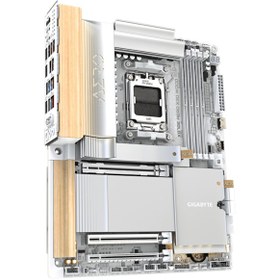 Resim Gigabyte X870e Aero X3d Wood Ddr5 9000 O.c Am5 Hdmı Atx Anakart 