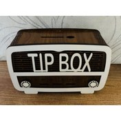 Resim Tip Box Bahşiş Kutusu Nostaljik Radyo Görünümlü 