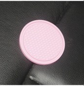 Resim Hombey Pembe Silikon Bardak Altlığı Araç İçin Kayma Engeli Isı Yalıtımı Yenilikçi Tasarım 