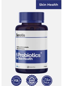 Resim Sanotis 6 Type Probiotics For Skin Health Cilt Sağlığı Için Probi 