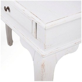 Resim Roys Ahşap 100 Cm Çekmeceli Beyaz Eskitme Dresuar Ahşap 