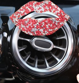 Resim TASARIM ARABAM ATİKE ELİF AKIN Kırmızı Dudak Klima Koku 