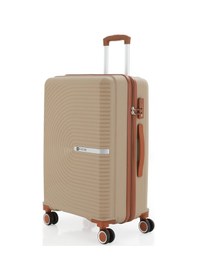 Resim Mçs Polipropilen 3lü Valiz Seti Orta & Kabin & Makyaj V374 S24sy1000080-set 10584 Şampanya/kahve Açık Bej - Kahverengi 