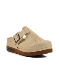 Resim Bej Anatomik Unisex Sabo Terlik 07-008 G Bej 