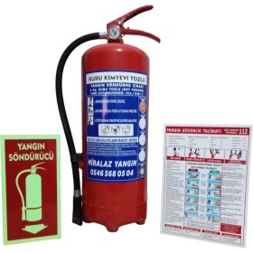 Resim 6 kg Yangın Söndürme Tüpü 