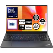 Resim Lenovo Thinkpad E16 Gen 2 21MA008YTX013 U5-125U 16 GB 512 GB SSD 16" W11P Wuxga Dizüstü Bilgisayar 