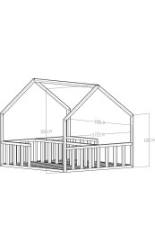 Resim Givayo Wood's Daisy Montessori Yatak 