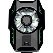 Resim S026 LCD Dijital Ekran Taşınabilir Hızlı Cep Telefonu Soğutma Fanı Telefonu Radyatör Oyun Soğutuc 