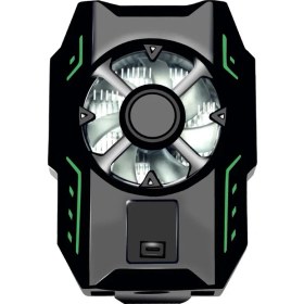 Resim S026 LCD Dijital Ekran Taşınabilir Hızlı Cep Telefonu Soğutma Fanı Telefonu Radyatör Oyun Soğutuc 
