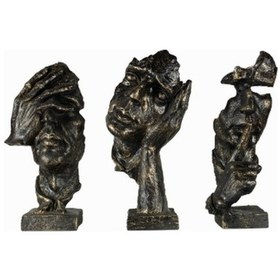 Resim Üçlü Gdb Biblo C 0025 - Siyah 