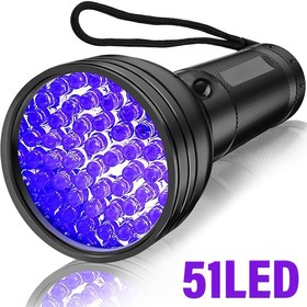 Resim LED 51 UV Siyah El Feneri, Köpek/Kedi İdrarı, Kuru Lekeler, Reçine Kürleme, Akrep Tespiti için Evcil Hayvan İdrar Dedektörü, Kuru Lekeleri Tespit Edici,UV El Feneri,Evcil Hayvan Dedektörü El Feneri,Geniş Işın El Feneri,Dayanıklı El Feneri Yapısı,Evcil Hayvan Sahipleri 