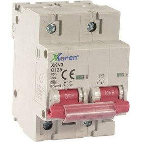 Resim Xkoren 10ka 1p C Tipi 125a H Serisi Otomatik Sigorta 
